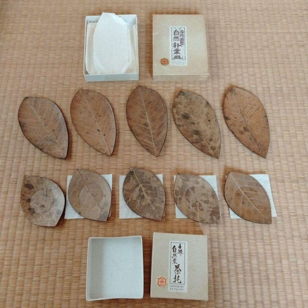 西】W187 黒柿 茶托 五客 赤字超特価，高品質